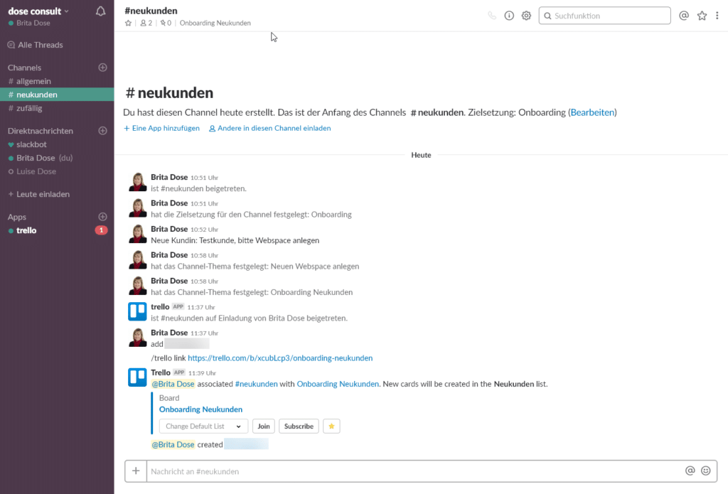 Team & Systeme slack 1